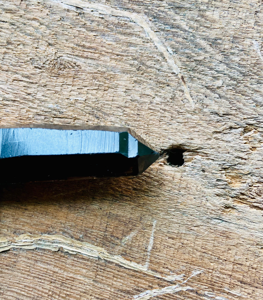 BLACK SMOKEY TIBETAN QUARTZ CRYSTALS