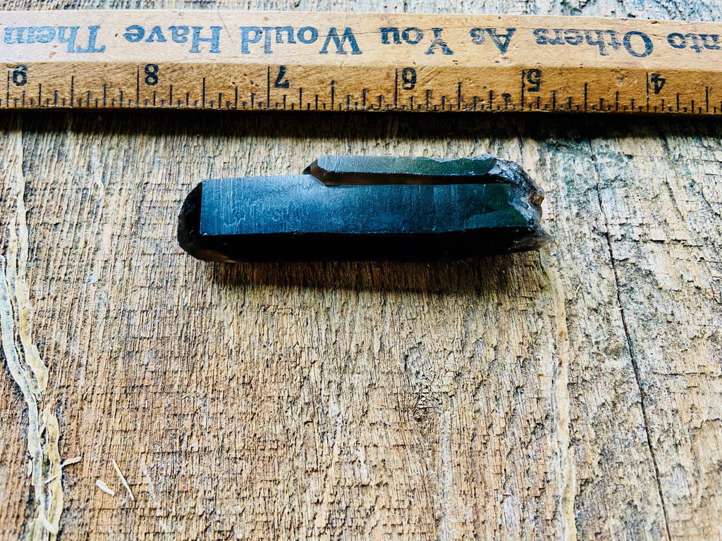 TWIN SOUL BLACK SMOKEY TIBETAN QUARTZ CRYSTALS