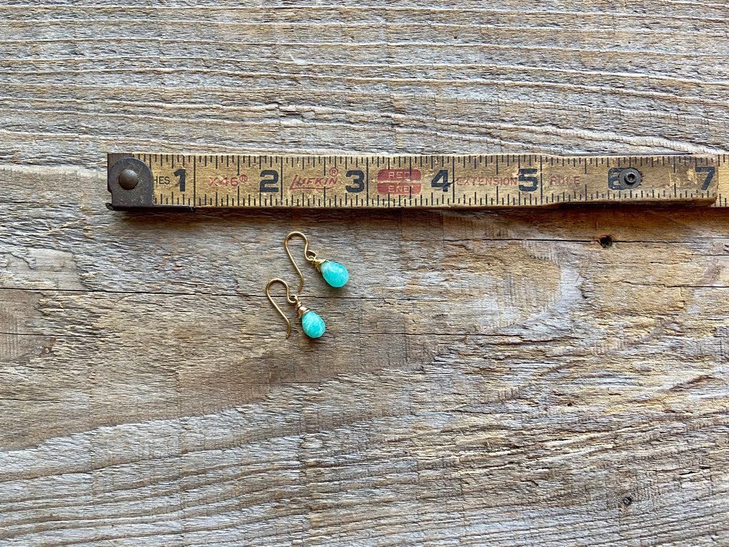 AMAZONITE EARRINGS