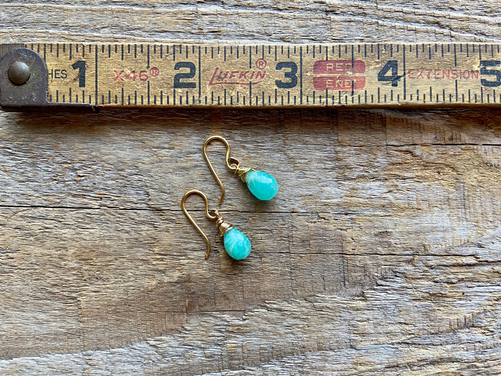 AMAZONITE EARRINGS