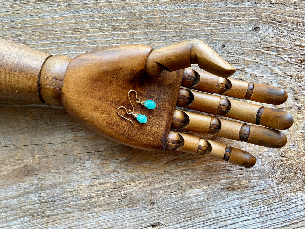 AMAZONITE EARRINGS