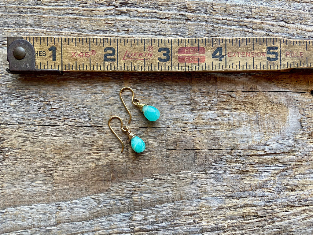 AMAZONITE EARRINGS