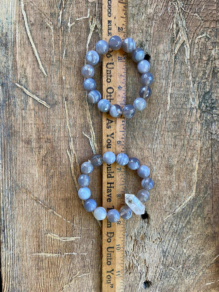 BANDED AGATE BRACELET