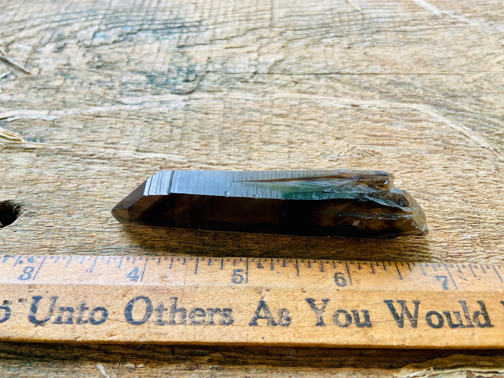 BLACK SMOKEY TIBETAN QUARTZ CRYSTALS