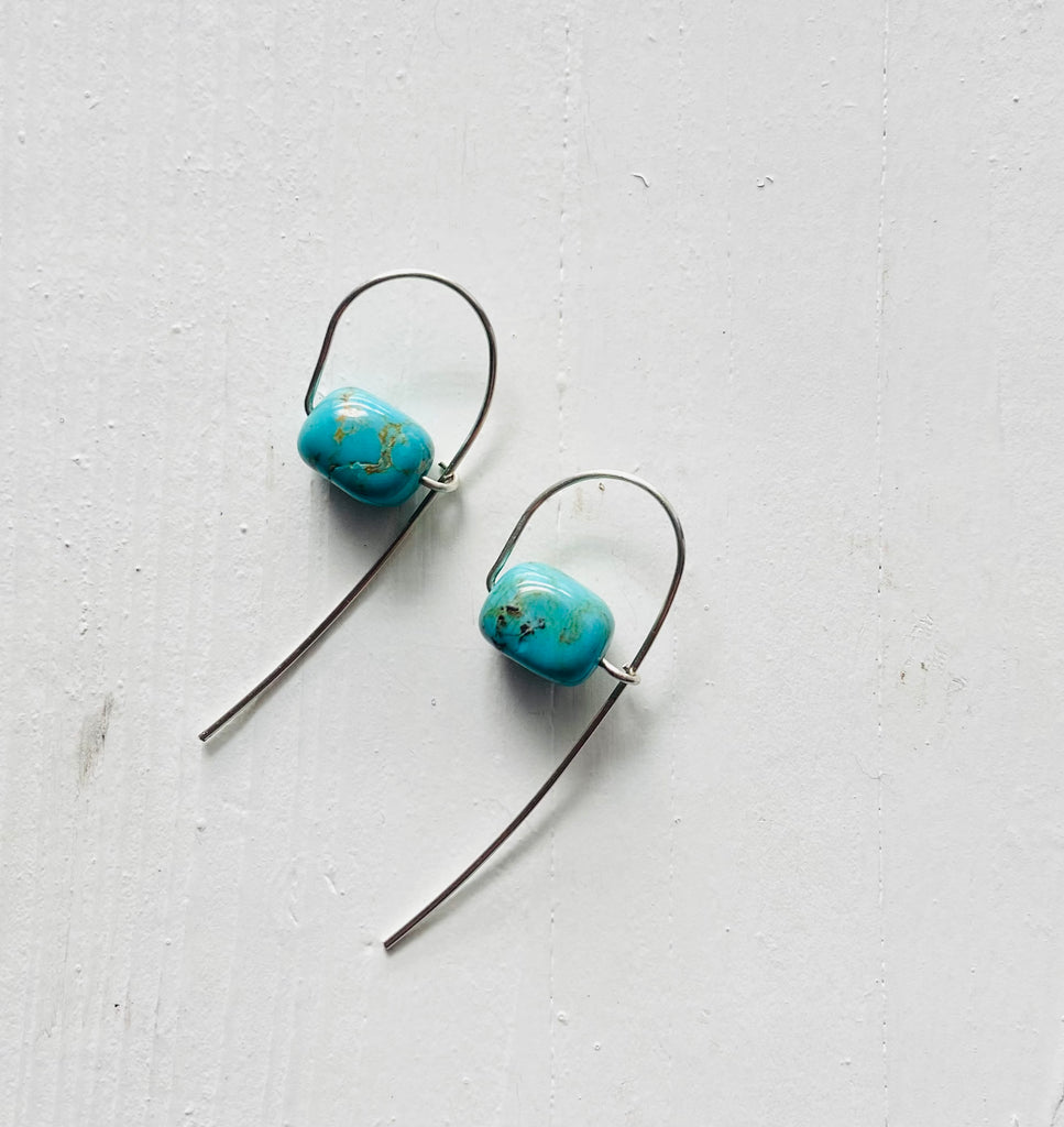 AMERICAN TURQOUISE EARRINGS