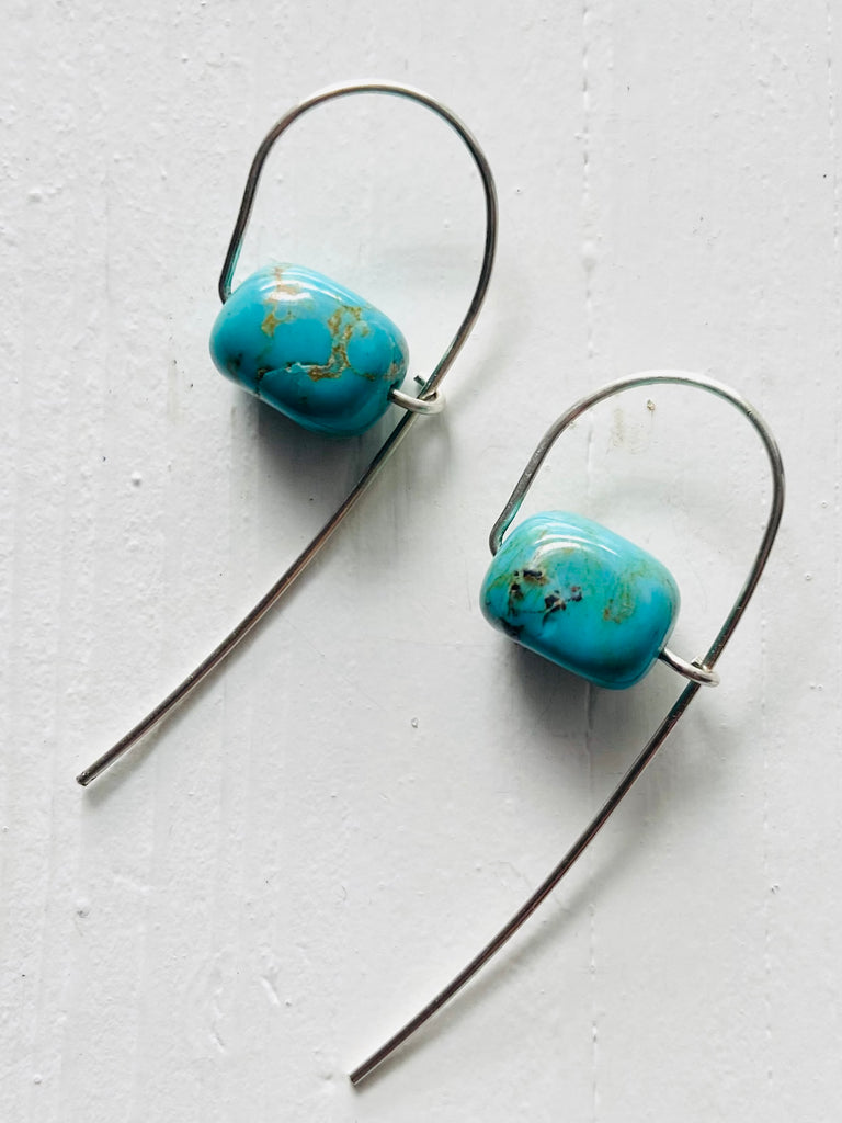 AMERICAN TURQOUISE EARRINGS