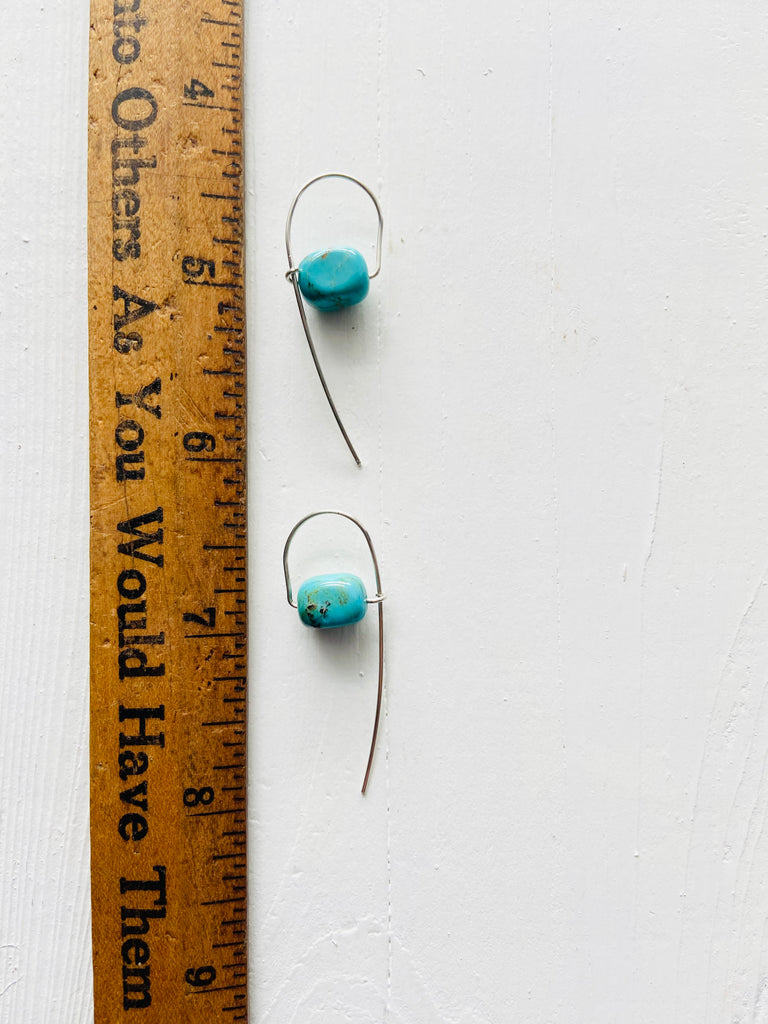 AMERICAN TURQOUISE EARRINGS