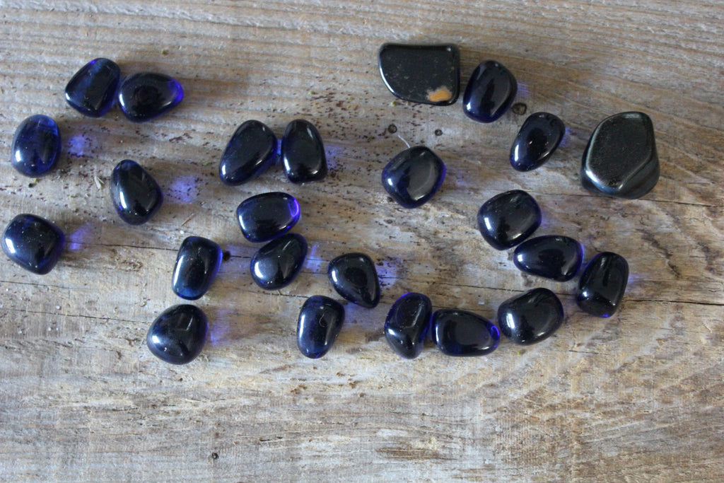 Blue Obsidian Specimens