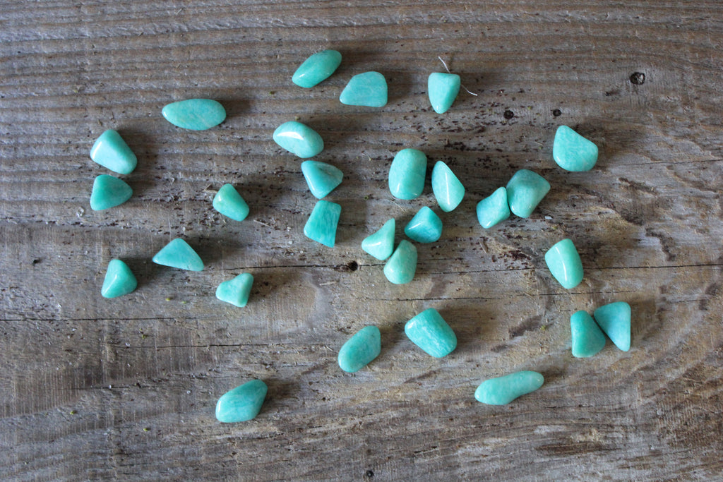 Natural Amazonite, Polished Specimens