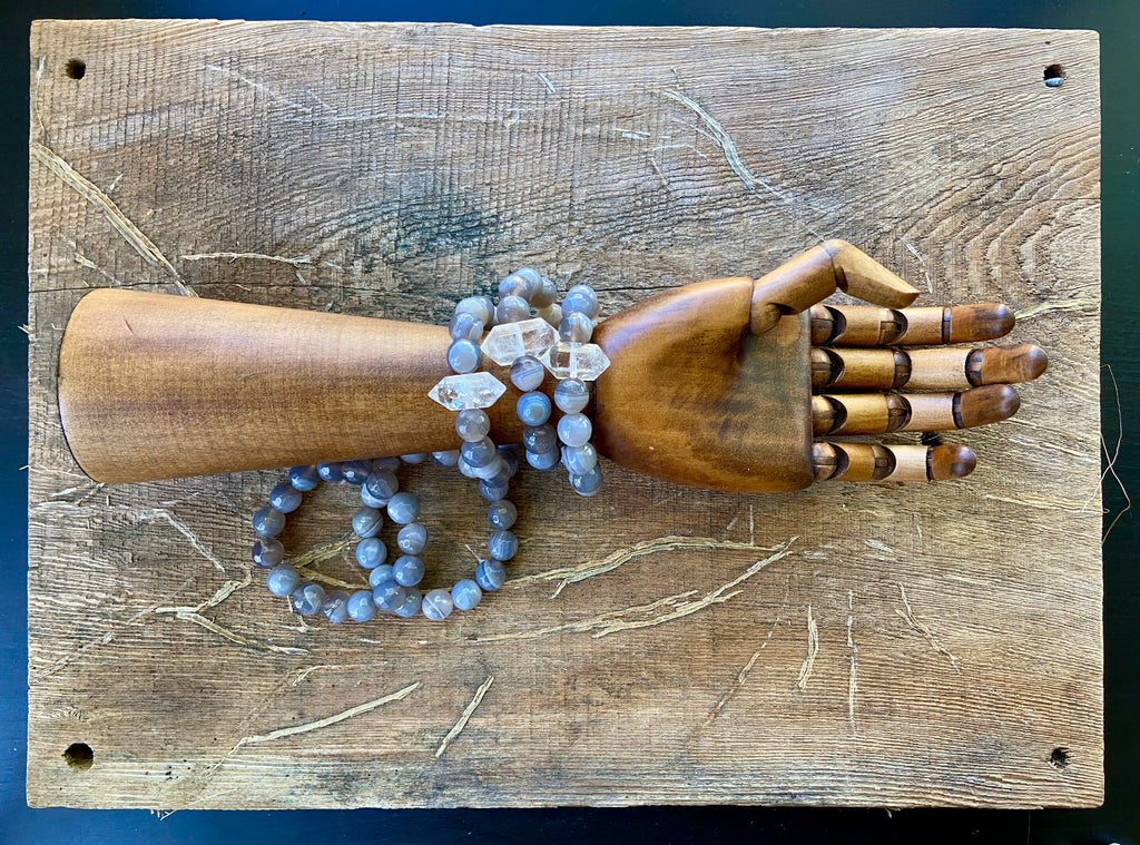 CRYSTAL AGATE BRACELET