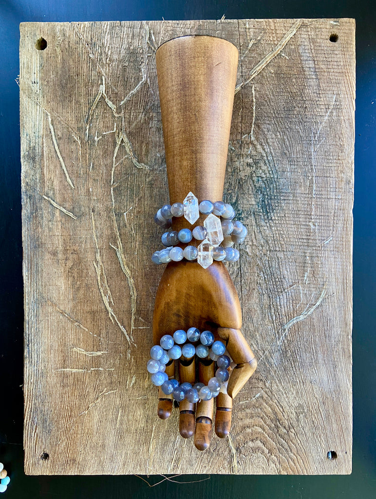 CRYSTAL AGATE BRACELET